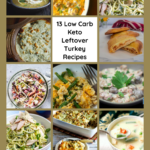 13 Low Carb Keto Leftover Turkey Recipes Pinterest Pin