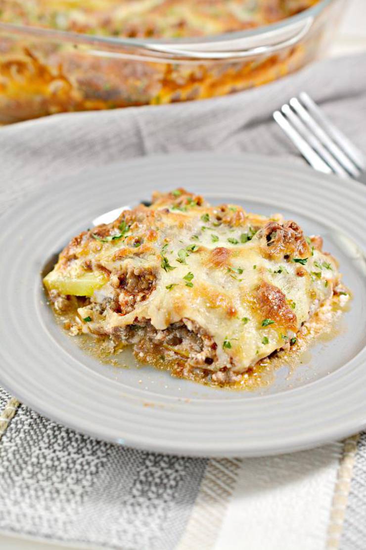 Keto Lasagna Casserole - BEST Low Carb Lasagna Recipe {Easy Meal} No Noodle Lasagna