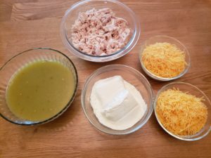 ingredients for chicken enchilada casserole